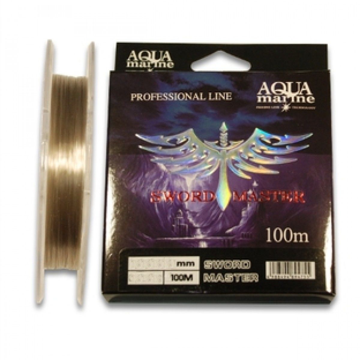 Леска универсальная SWORD MASTER 6.0 (0.404 мм. 15.51 кг.) 100 м. (светло серая)