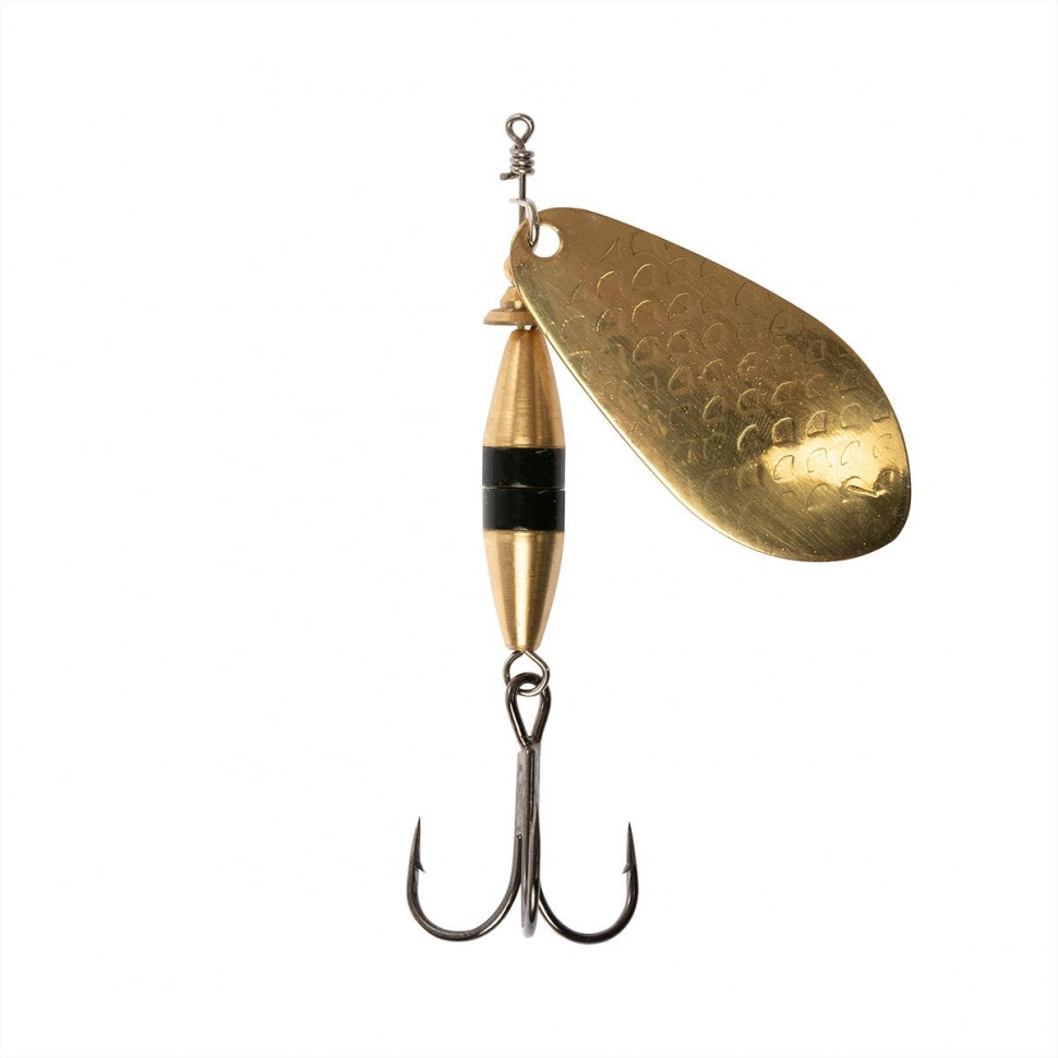 Блесна Вращ-прем Таймень М (12гр Латунь) чешуя (1172) Helios. Фото №1