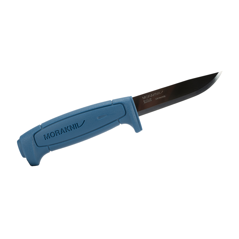 Нож Morakniv Basic 546, универсальный/строительный, нержавеющая сталь, рукоять-полипропилен. Фото №2