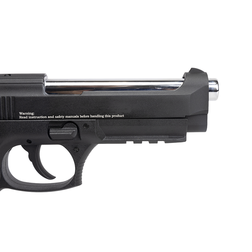 Пистолет пневматический EKOL ES P92 B Black, (металл) (Blowback) калибр 4,5 мм, 3 Дж. Фото №3