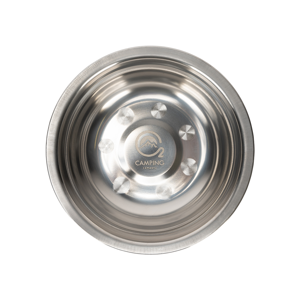 Миска O2 camping company туристическая, металлическая 16 см. Фото №1 Миска O2 camping company туристическая, металлическая 16 см. Фото №1
