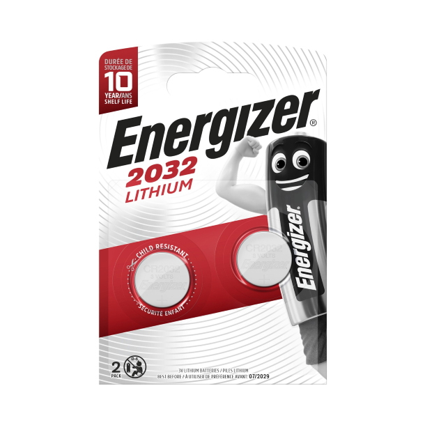 Батарейка Energizer Miniatures Lithium CR2032 FSB2/10. Фото №3