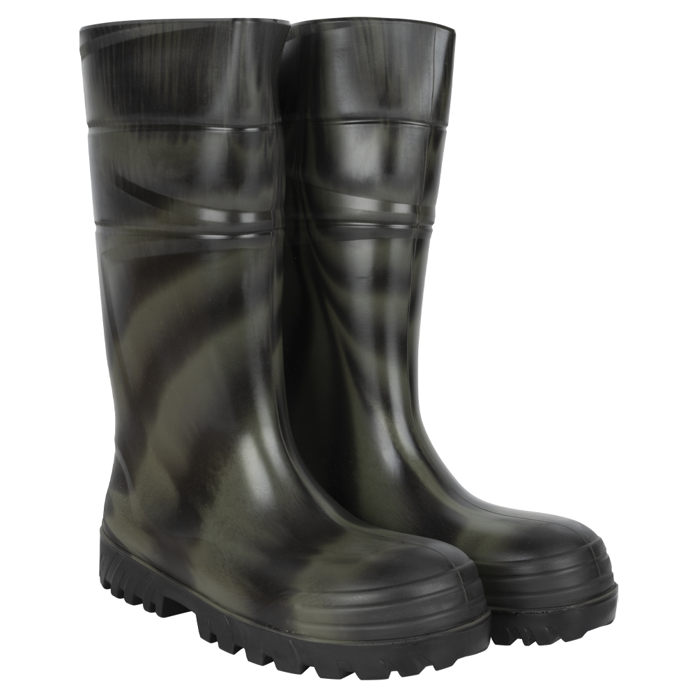 Сапоги TTLUX полиуретановые (цв. чёрно-зелёный) р. 46. Фото №6