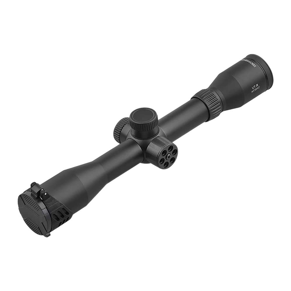 Оптический прицел Discovery VT-R 4X32AC 25.4мм кольца на weaver в комплекте. Фото №1