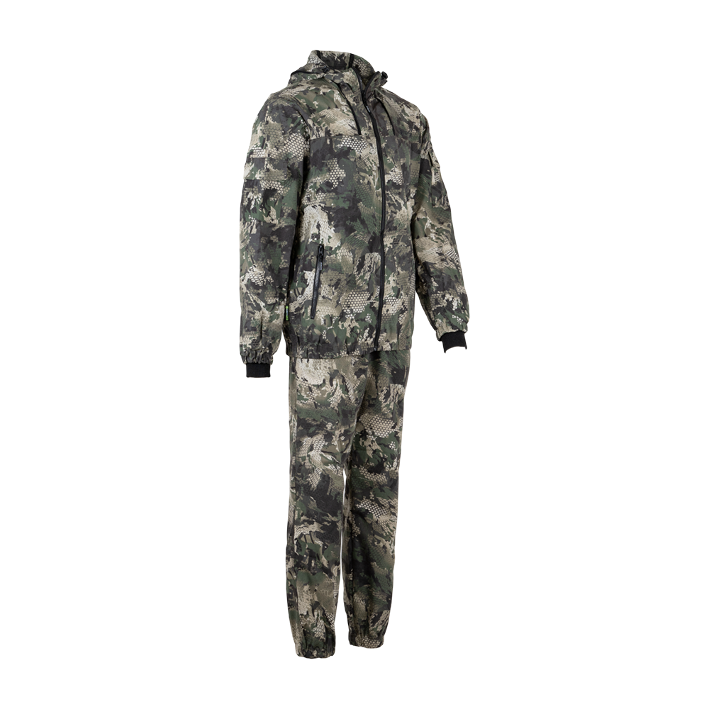 Костюм летний Стрелок-Антимоскит ткань Сорочка цвет Зеленый Питон р. 52-54/170-176. Фото №4