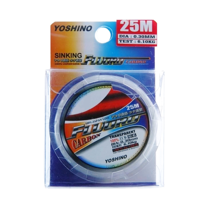 YOSHINO FLUOROCARBON 25м 0,14мм 2кг. Фото №1