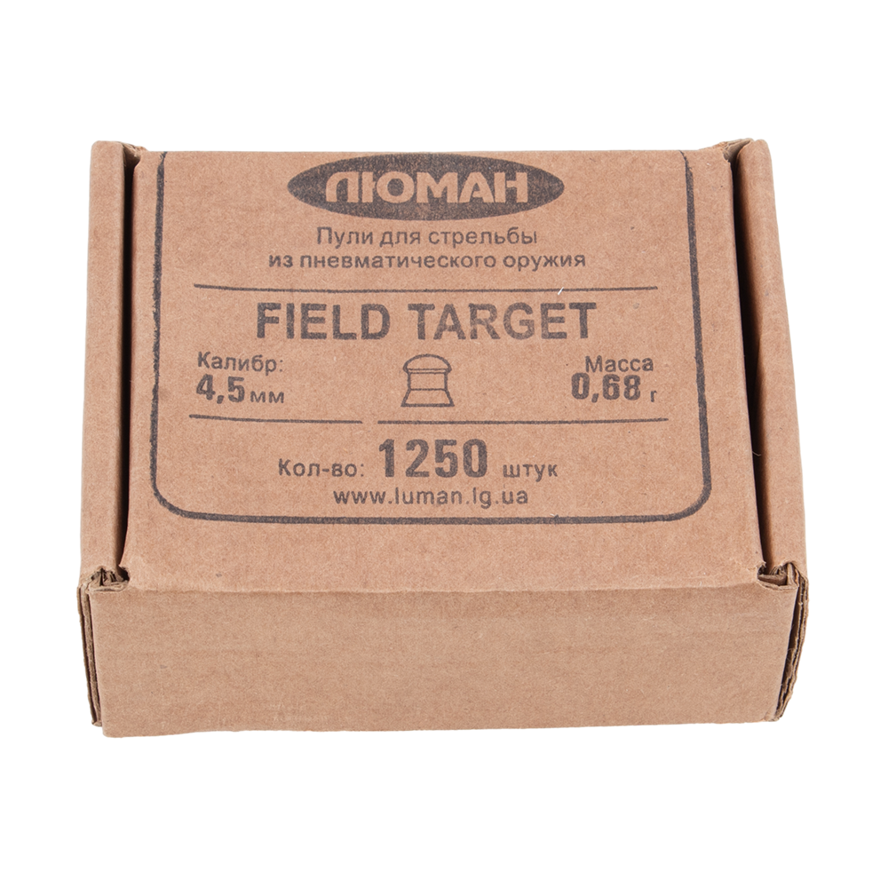 Пуля пневматическая "Field Target", 0,68 г. 4,5 мм. (1250 шт.) (16 в упаковке). Фото №1 Пуля пневматическая "Field Target", 0,68 г. 4,5 мм. (1250 шт.) (16 в упаковке). Фото №1