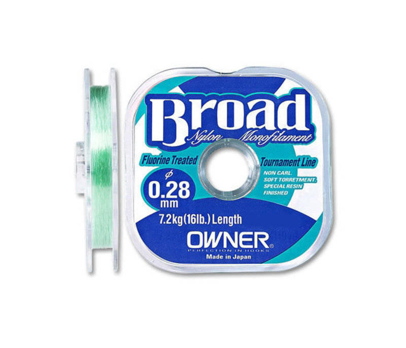 Леска Owner Broad 25м 0,28мм. Фото №1
