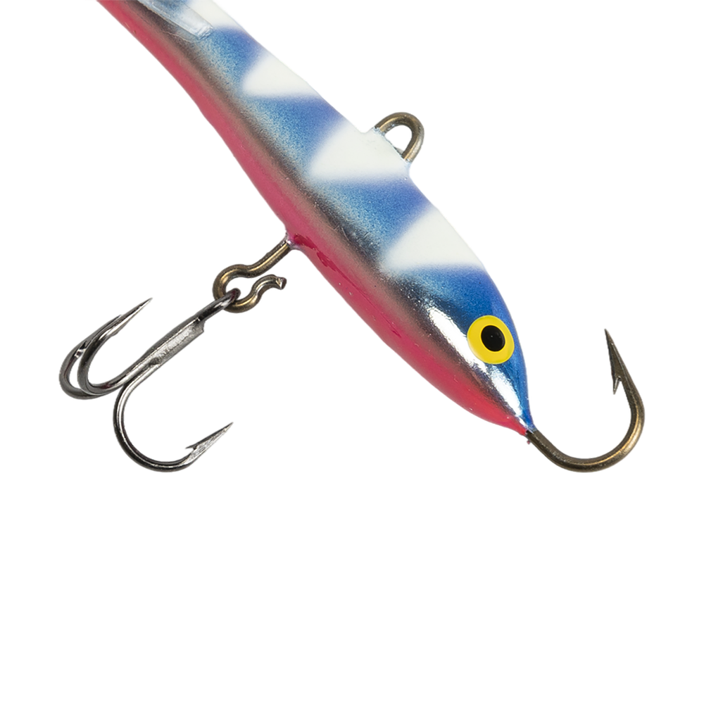 Балансир Rapala Jigging Rap 70мм, 18гр, цвет (GZBP) с тройником. Фото №2