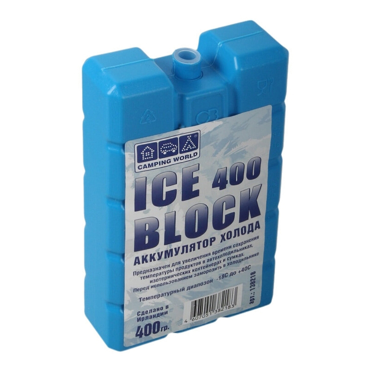 Аккумулятор холода Camping World Iceblock 400 (вес 400 г). Фото №3