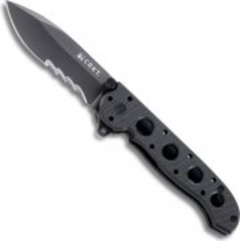 Нож складной CRKT Carson M21 G10, M21-12G (серейтор)