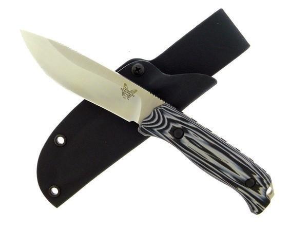 Нож Benchmade 15001 SADDLE MOUNTAIN SKINNER c фикс. лезвием, рукоять черная. Фото №2