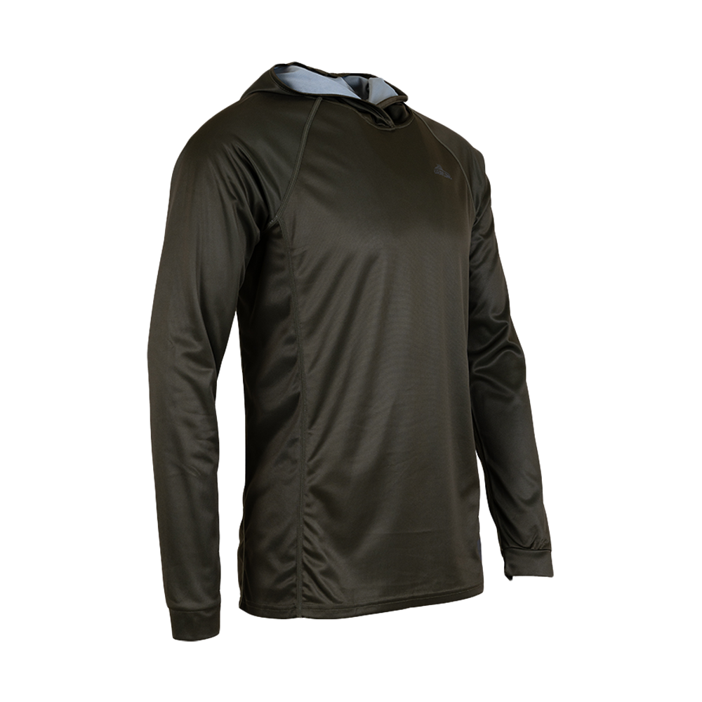 Лонгслив с капюшоном GRAYLING "Sargan" (хаки) р. XL. Фото №3