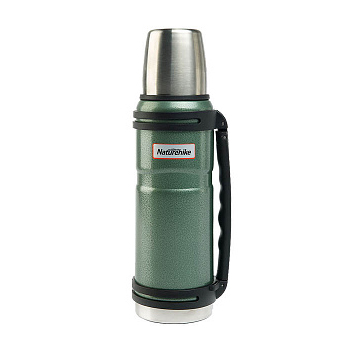 Термос NATUREHIKE Outdoor Stainless Steel Vacuum Flask 1.2л (#Forest green). Фото №2