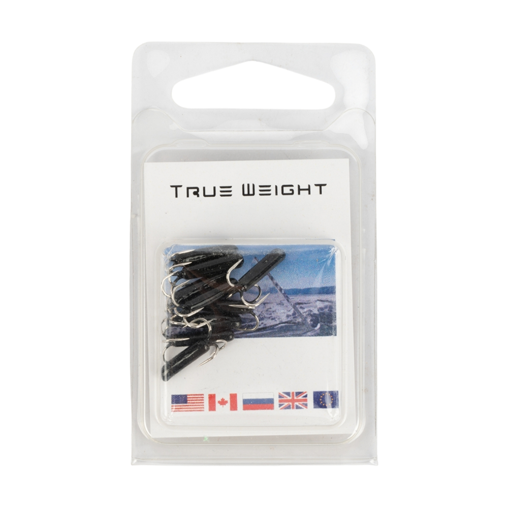 Мормышка Свинцовая True Weight "Чертик-Спичка" 0,45 ГРАММ  (10 шт). Фото №1