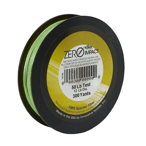 Леска плетена Power Pro ZERO I 135m зеленая 0,36/30кг. Фото №1