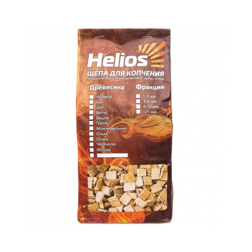 Щепа для копчения (груша) 2 л, (500 гр) Helios. Фото №1