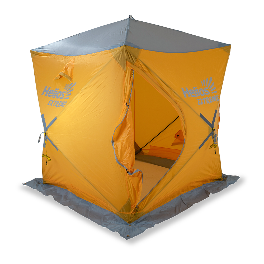 Палатка зимняя куб EXTRIME Helios 1.5x1.5 (HW-TENT-80059-1)(бур-ввертыш 8шт. в компл.) (Тонар). Фото №3