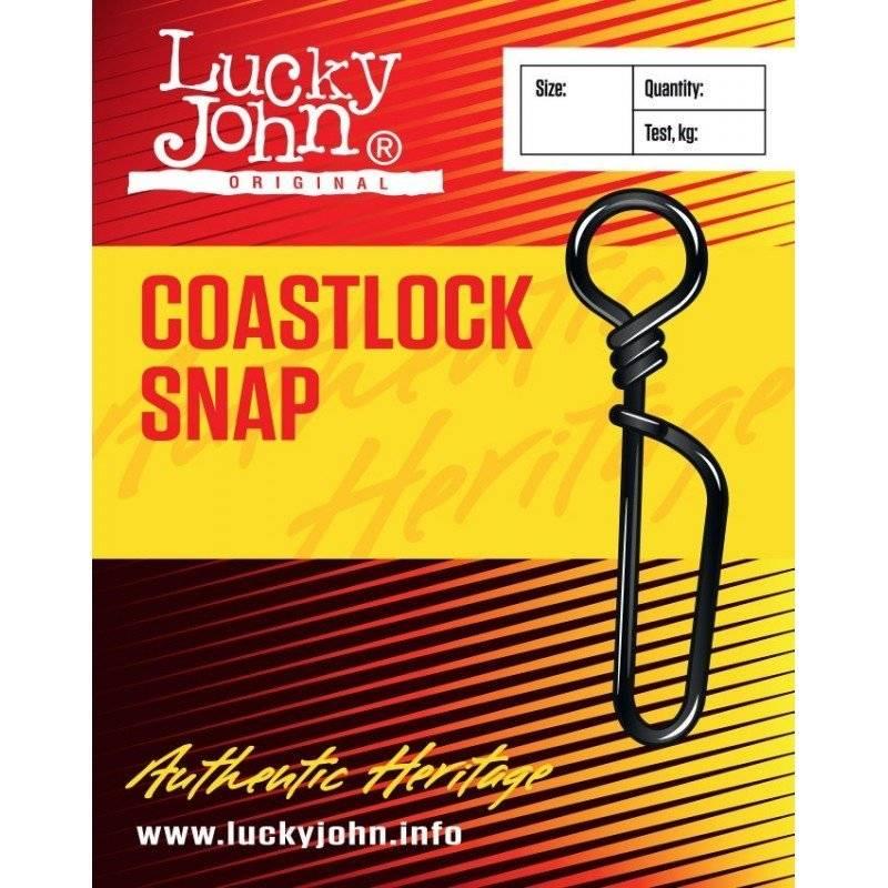 Застежка Lucky John Coastlock 002 10шт.. Фото №1