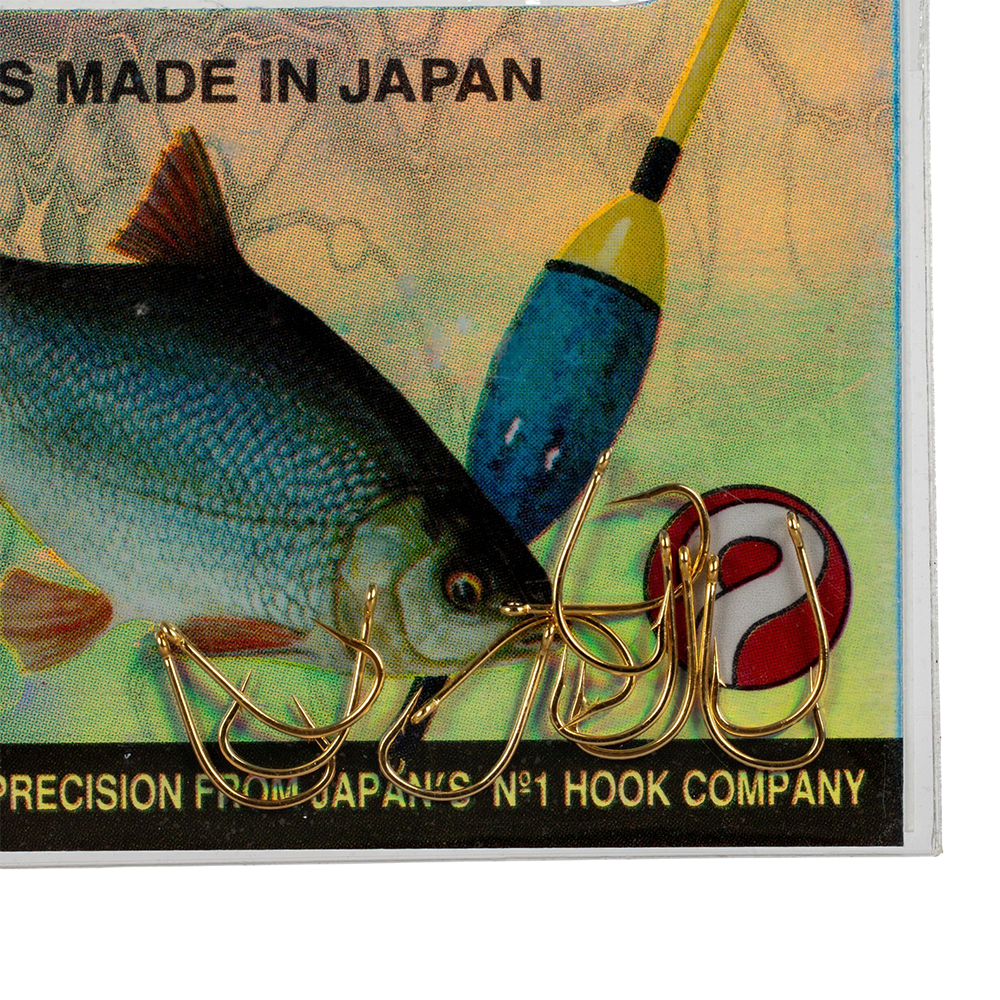 Крючок Gamakatsu G-Method Allround Hooks Gold №10. Фото №2