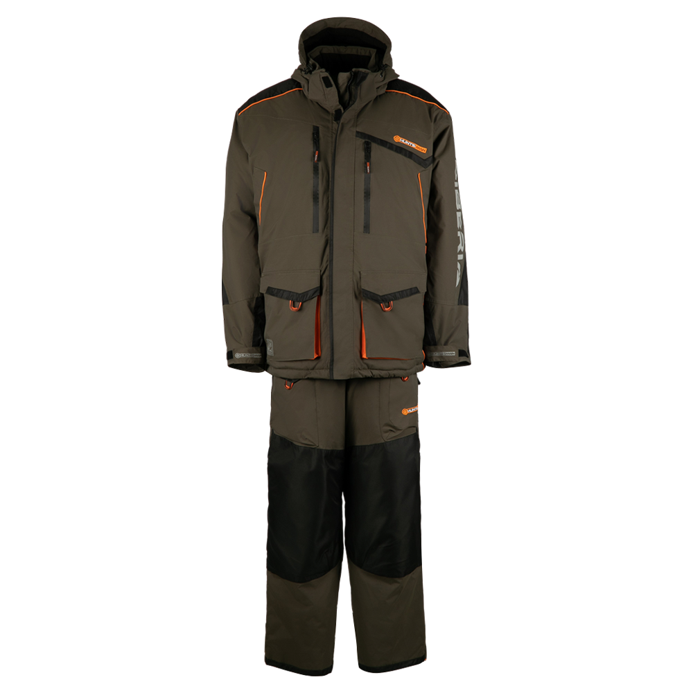 Костюм Huntsman Siberia цвет Хаки/Черный ткань Breathable р. 48-50/170-176. Фото №1