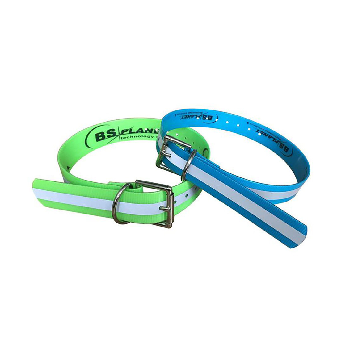 Ошейник BS Planet, 25 мм, из полиуретана (синий)