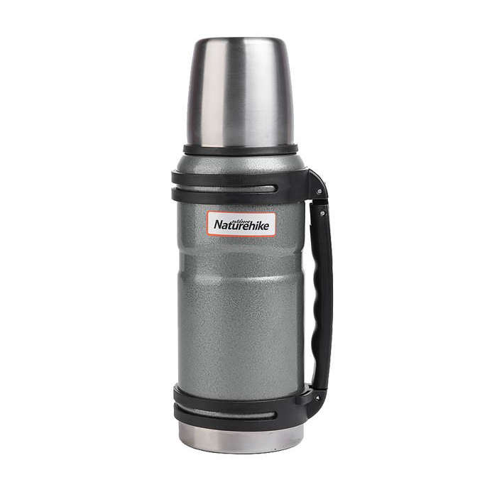 Термос NATUREHIKE Outdoor Stainless Steel Vacuum Flask 1л (#Rock gray). Фото №2