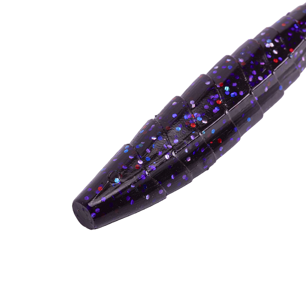 Виброхвост Esox Gekasa 5" 127мм, (4шт. упак.) цвет FK017 Indigo Mix. Фото №3