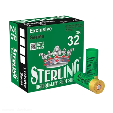 Патрон STERLING 12/70 Bior № 04(0000) 32 гр. (в пачке 25 шт.). Фото №2