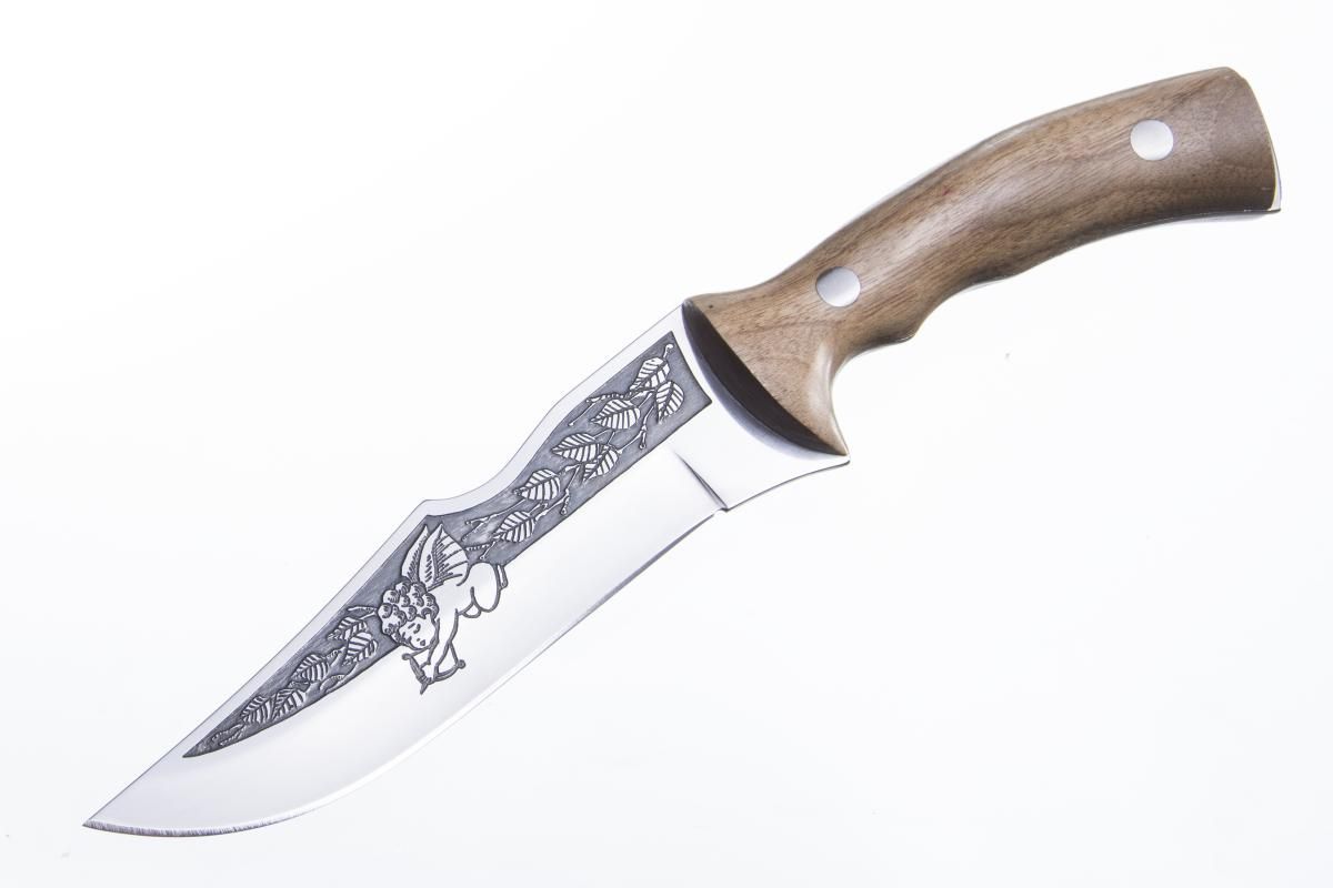 Нож Кизляр "Зодиак" (дерево-орех) худ. оформ.