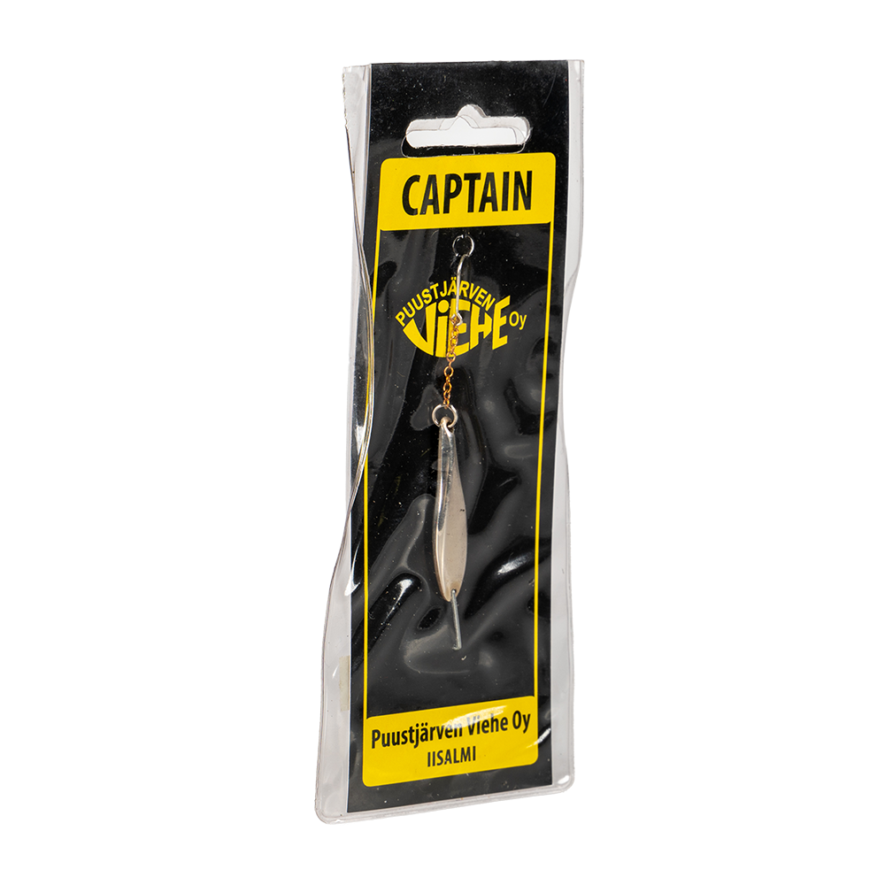 Блесна Puustjarven Captain 38мм, 5гр, цвет (Hop/Hop) цепочка-крючок. Фото №2