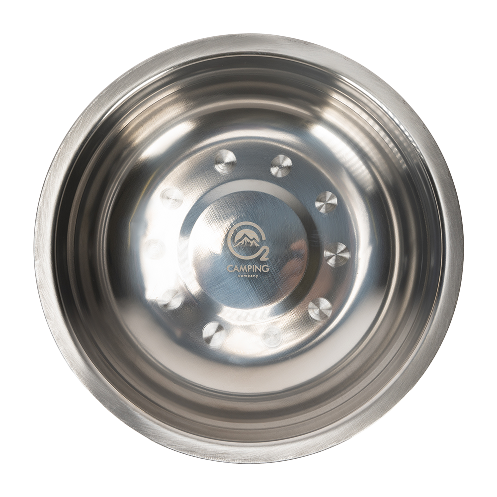Миска O2 camping company туристическая, металлическая 22 см. Фото №1 Миска O2 camping company туристическая, металлическая 22 см. Фото №1