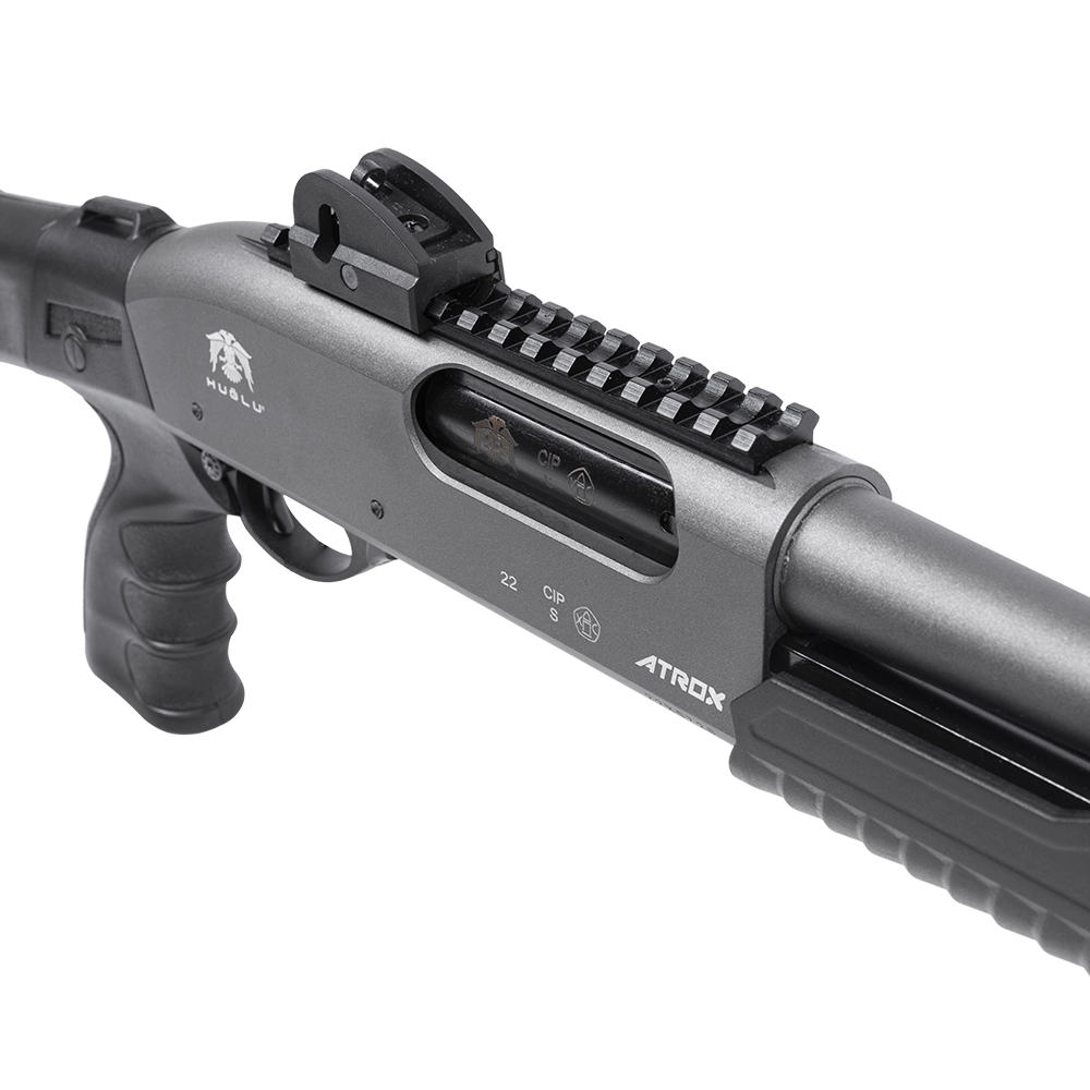 Ружье Huglu Atrox Tactic GREY 2 12x76 PUMP ACTION SHOTGAN L=510. Фото №4 Ружье Huglu Atrox Tactic GREY 2 12x76 PUMP ACTION SHOTGAN L=510. Фото №4