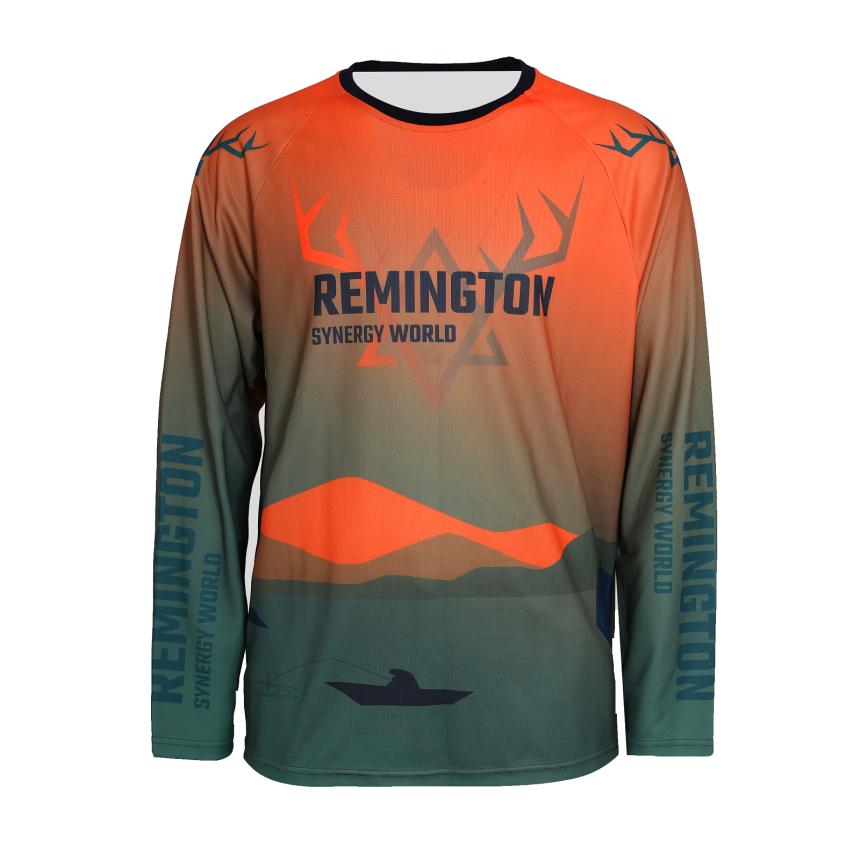 Футболка Remington Fishing Style Orange р. XL. Фото №1