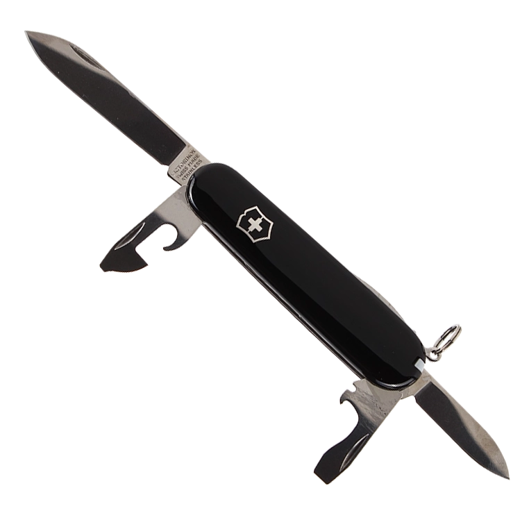 Нож Victorinox Spartan, black 91mm. Фото №1