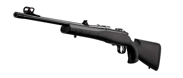 Карабин CZ 557 BLACK EDITION SYNT калибр 30-06 SPRG, 5-зарядное фиксированный магазин ДТК M14*1. Фото №2