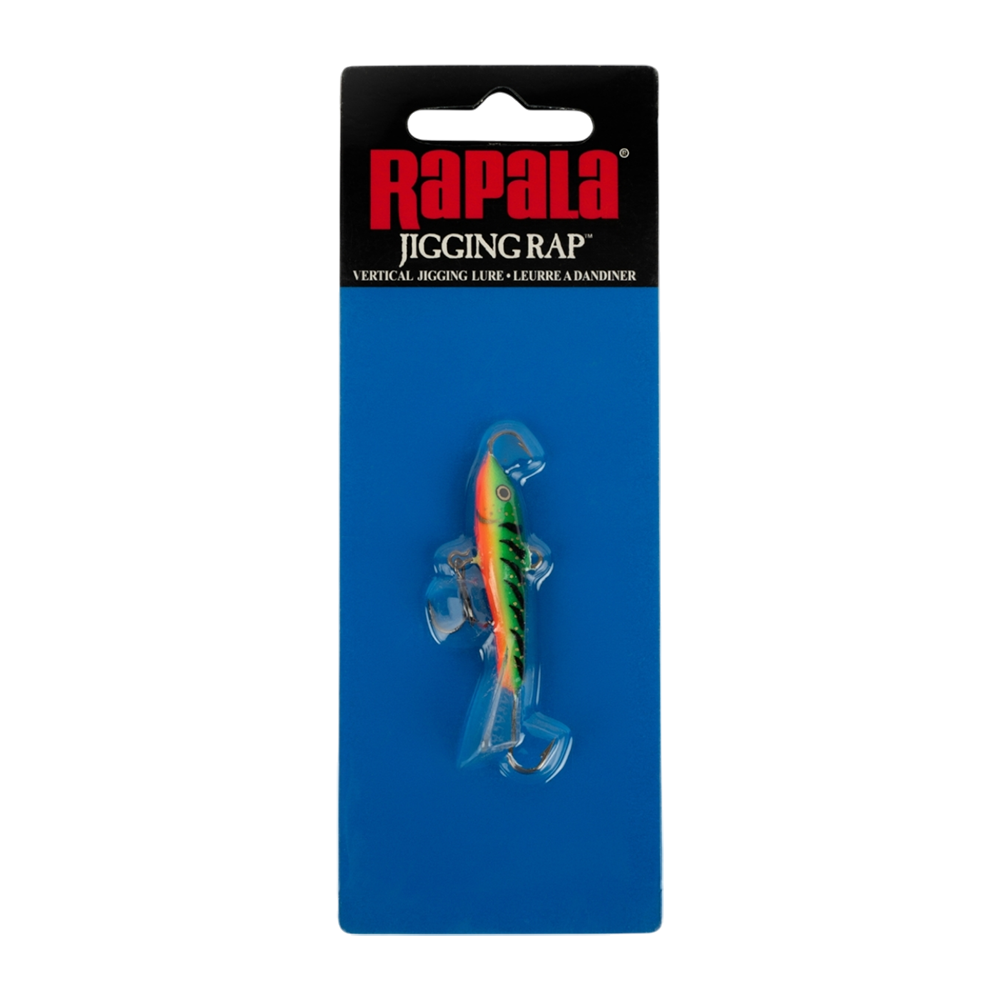 Балансир Rapala Jigging Rap 50мм, 9гр, цвет (GT) с тройником. Фото №1