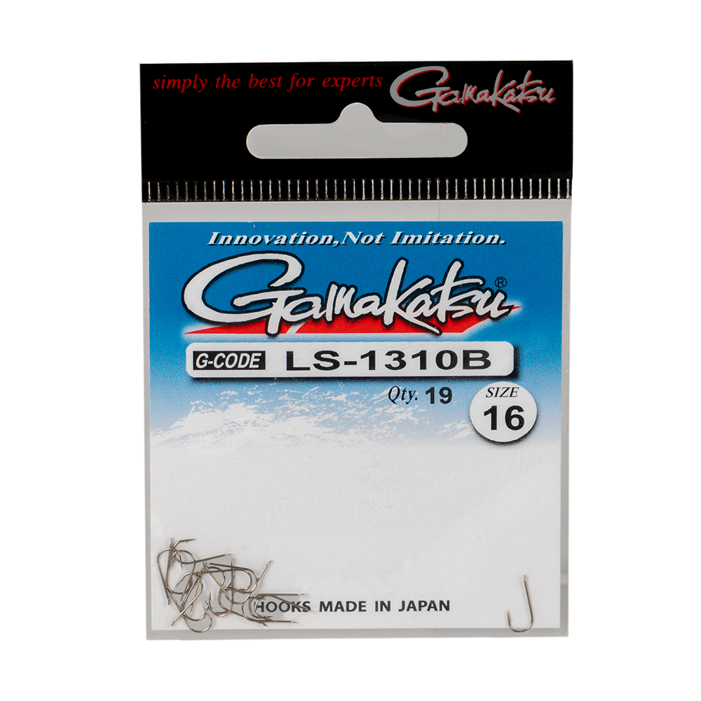 Крючок Gamakatsu Hook LS-1310B 19p N/L №16. Фото №1