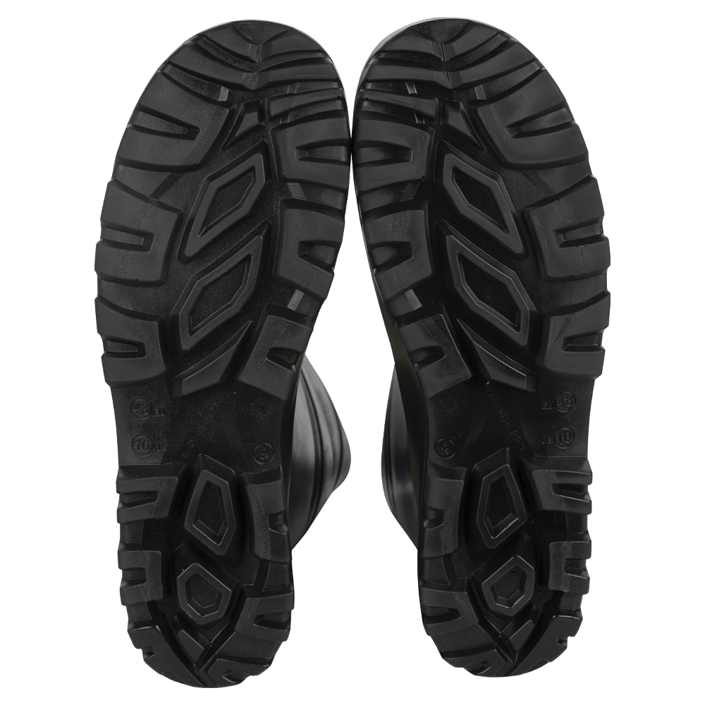 Сапоги TTLUX полиуретановые (цв. чёрно-зелёный) р. 45. Фото №3