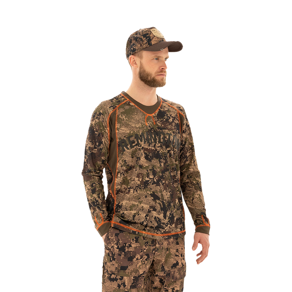 Футболка Remington Inside Fit Shirt Green Forest р. XL. Фото №4