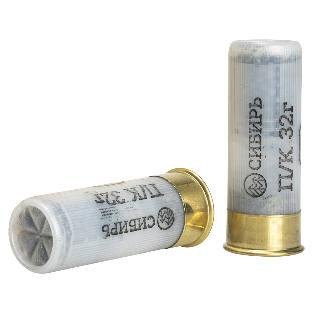 Патрон СИБИРЬ 12/70 охотничий дробовой 32г №7 (CX-2000) (пачка 25 шт) (в коробке 250шт). Фото №2