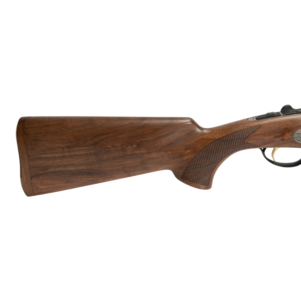 Ружье ATA SP Avangarde White (сталь, светлая колодка с цветоч.гравир), 12/76,660мм,орех класс 2,кейс. Фото №3