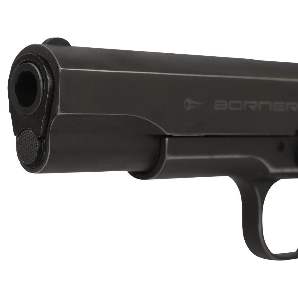 Пистолет пневматический BORNER 1911 Blowback калибр 4,5 мм/Bbs. Фото №2