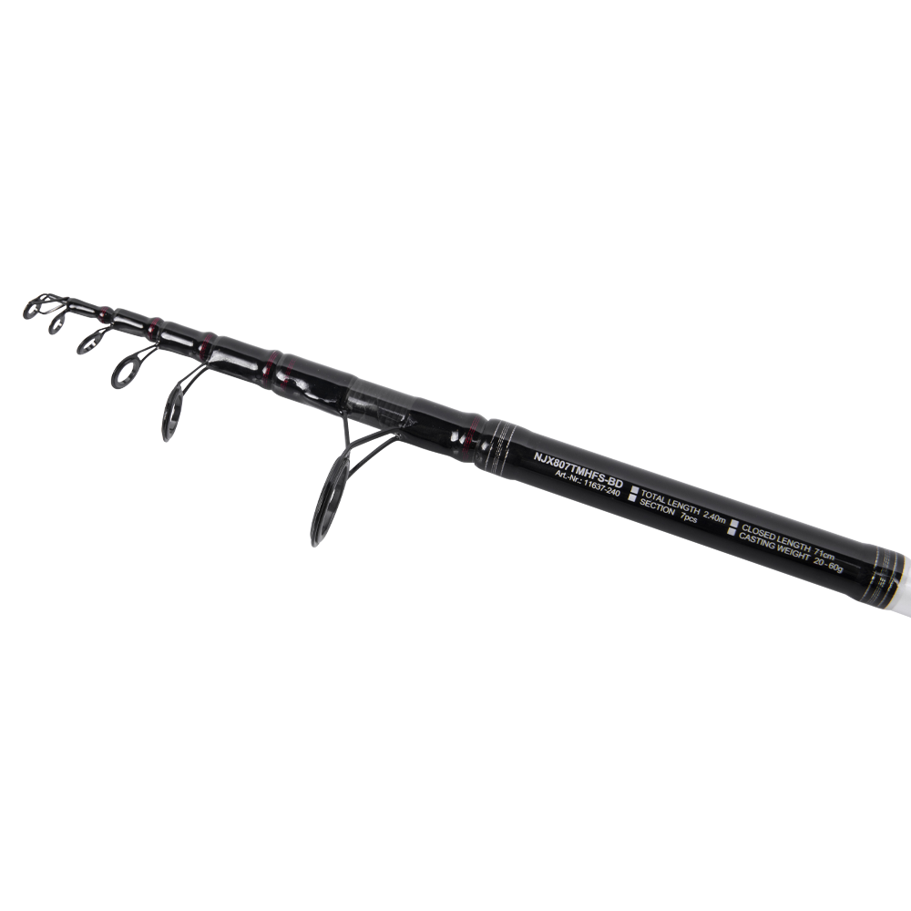 Спиннинг Daiwa NINJA X TELE 2.40M 20-60G. Фото №2