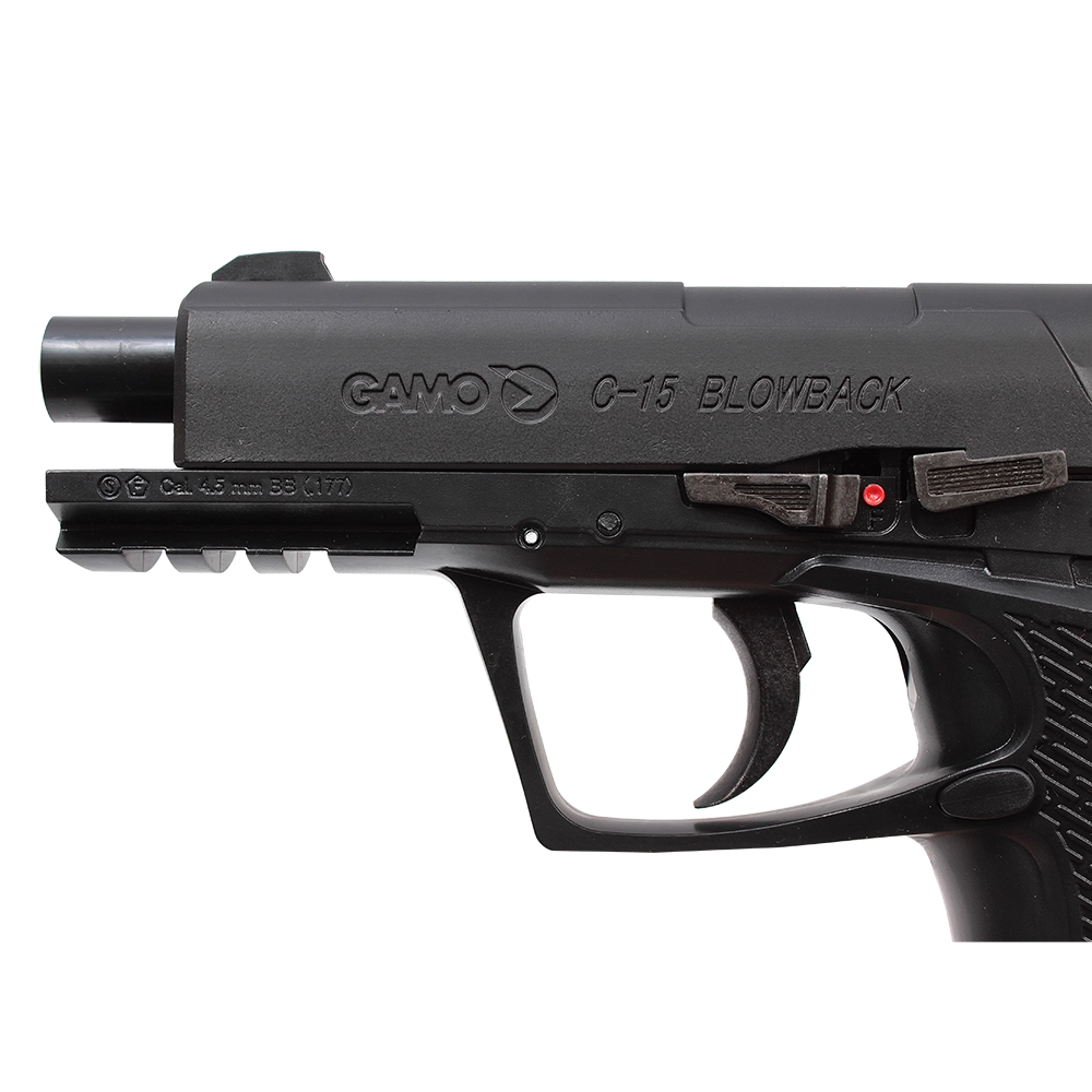 Пистолет пневматический GAMO C-15 (blowback), калибр 4,5 мм. Фото №4
