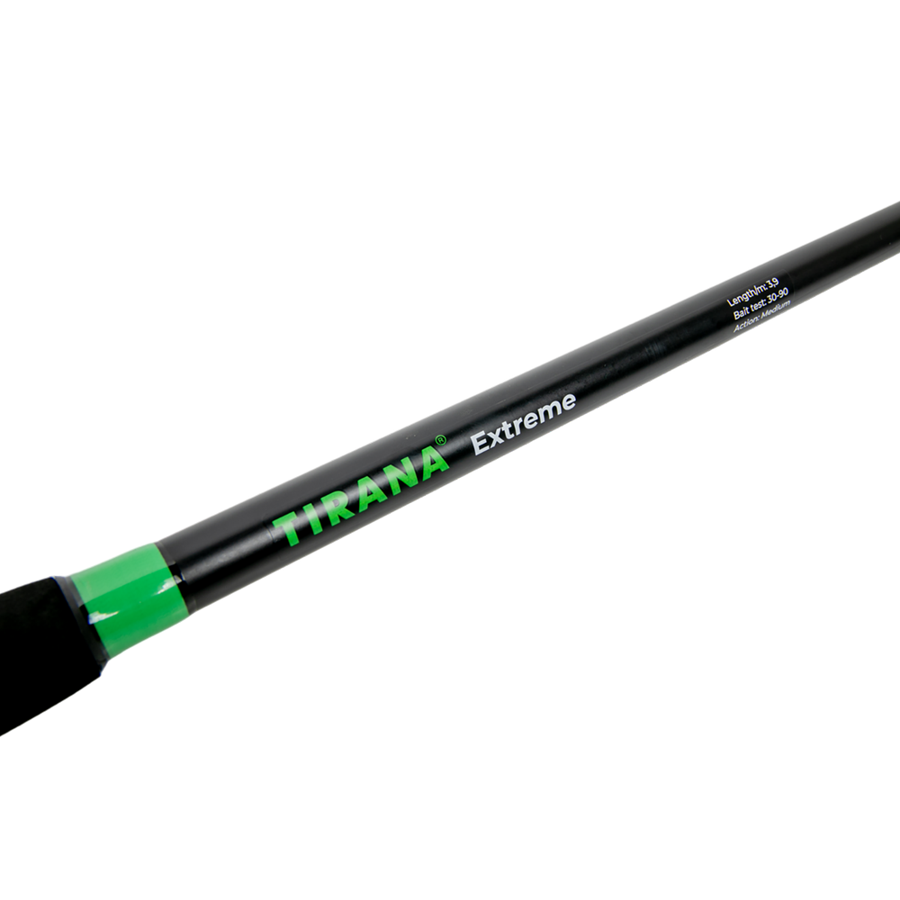 Удилище карповое Tirana Extreme 3.9м, тест 3lb, строй Medium, рукоять EVA, вес 485гр. Фото №2