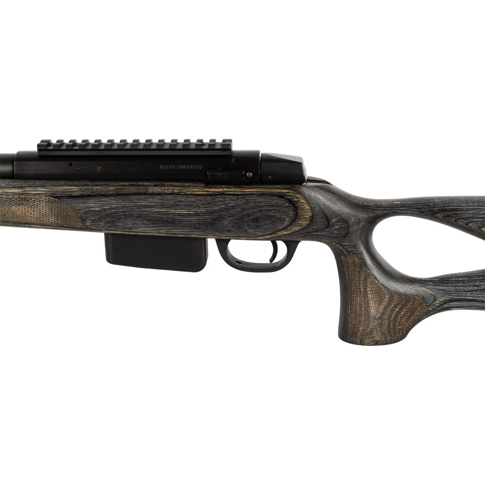 Карабин ATA ARMS Turqua Laminated Thumbhole (серый ламинат, ортопедическое ложе, без целика и мушки), 308Win, ствол 510 мм. Фото №7