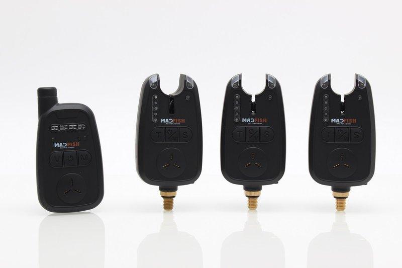 Набор электронных сигнализаторов MADFISH JZH-RF298 3+1 (красный, синий, зелёный)