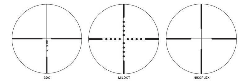Прицел оптический Nikon PROSTAFF P3 2-7x32 Matte BDC. Фото №3