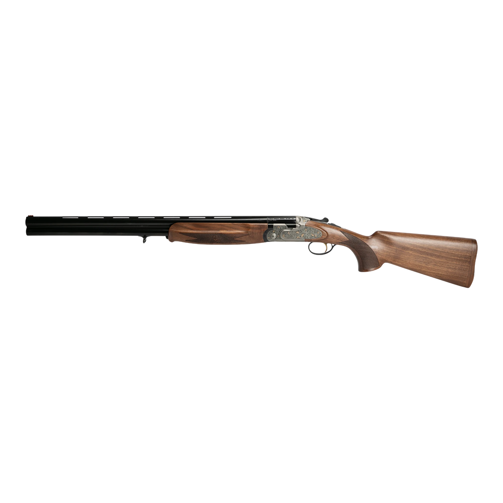 Ружье ATA SP Avangarde White (сталь, светлая колодка с цветоч.гравир), 12/76,660мм,орех класс 2,кейс. Фото №8